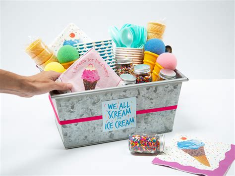 ice cream party gifts